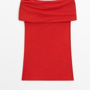 Like new, off the shoulder ZARA stretch top!